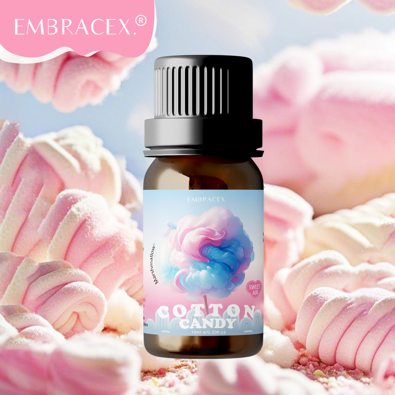 Fragrance Oil 10Ml - 10ml Marshmallow/Suikergoed Geur Oliën Essentiële Oliën