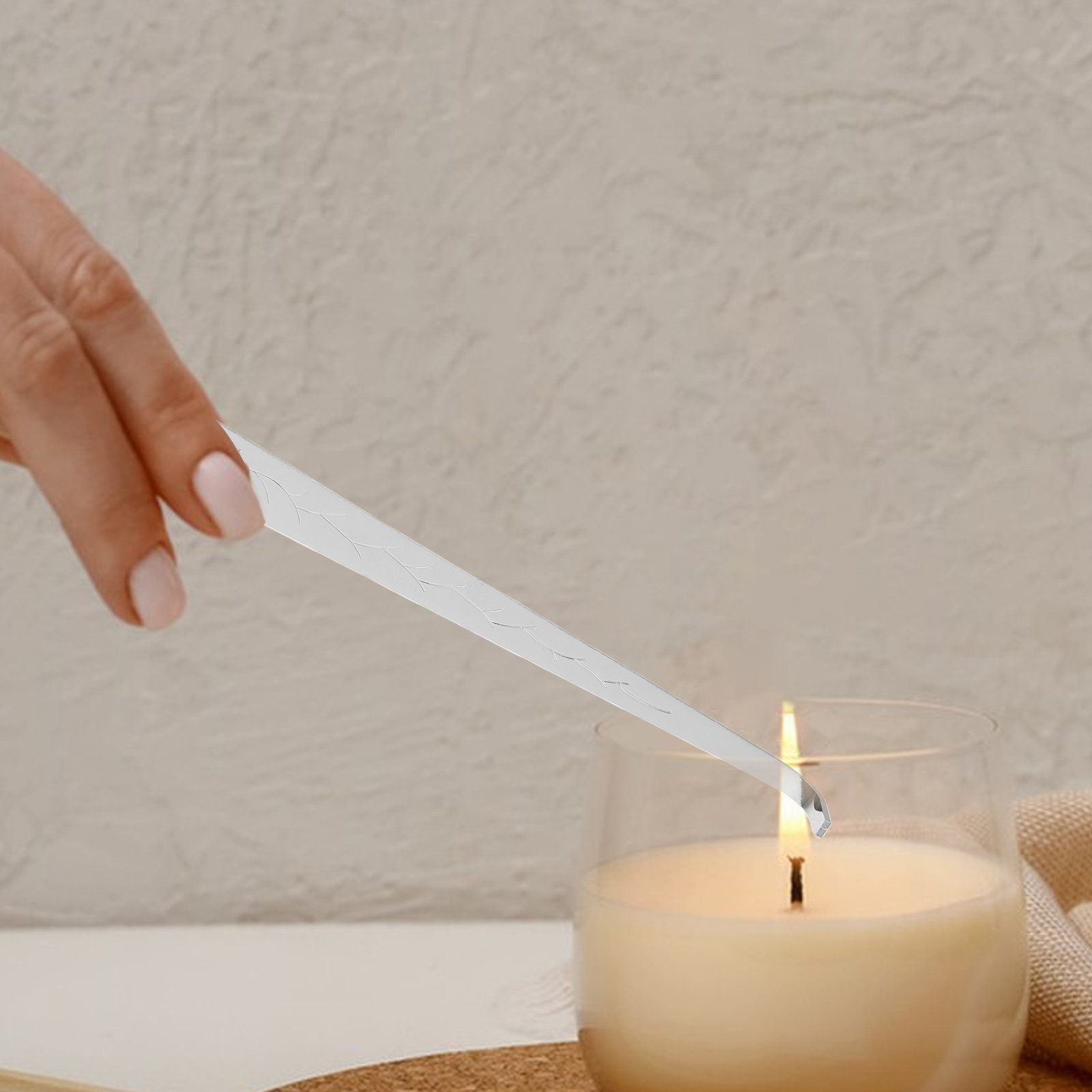 Wick Dipper Tool - 2 stuks lontdovers van roestvrij staal