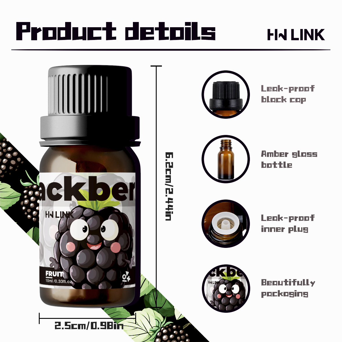 Blackberry etherische olie 10m - Fragrance Oil 10Ml recensie en prijs