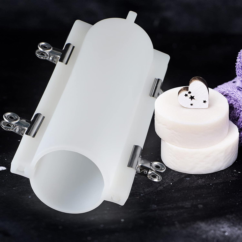 Grote cilindrische zeepvorm me - Candle Supplies Wholesale recensie en prijs