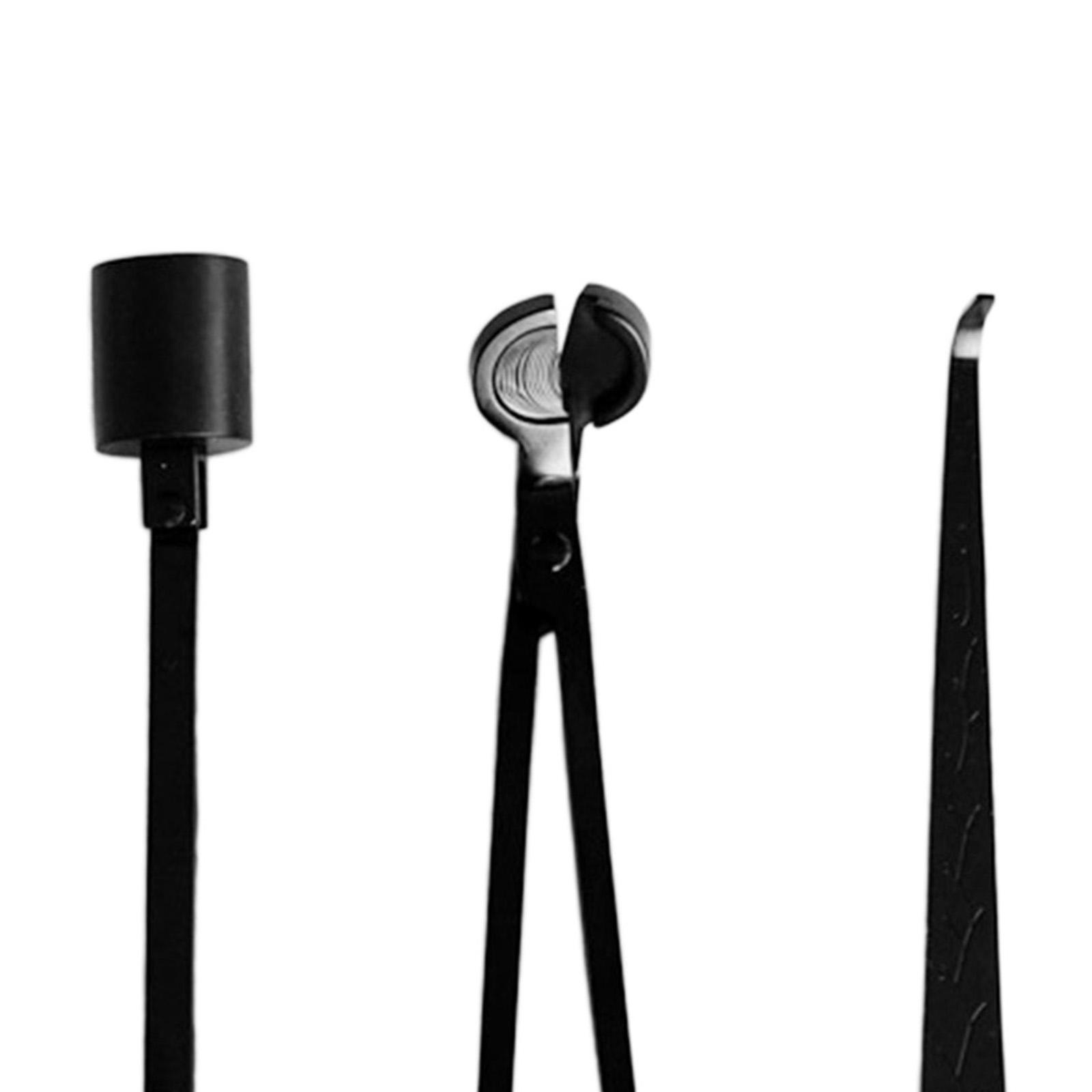 Zwarte roestvrijstalen kaarsen - Wick Dipper Tool recensie en prijs