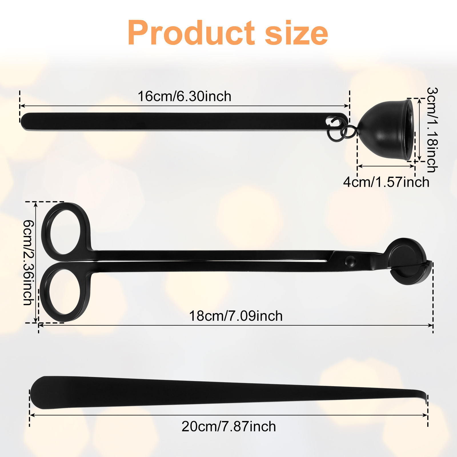 3 Stuks Kaars Blusgereedschap  - Wick Dipper Tool recensie en prijs