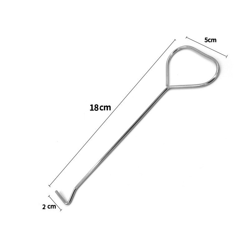 300 Stuks 18Cm Roestvrijstalen - Wick Dipper Tool recensie en prijs