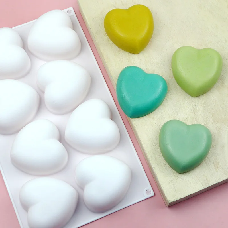 Liefde Hart Siliconen Zeep Sch - Candle Supplies Wholesale recensie en prijs