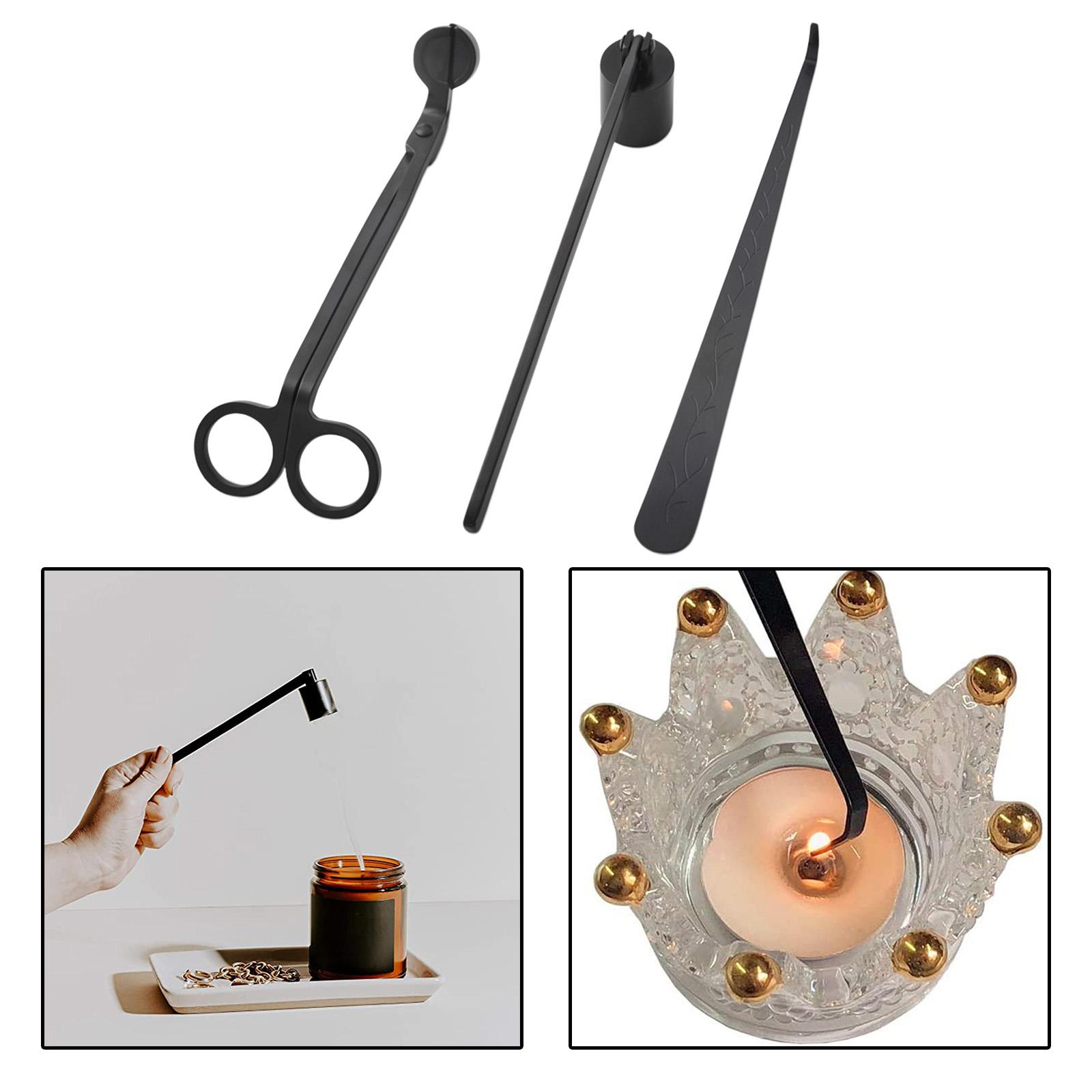 3 stks/set Zwarte Kaarsenlont  - Wick Dipper Tool recensie en prijs