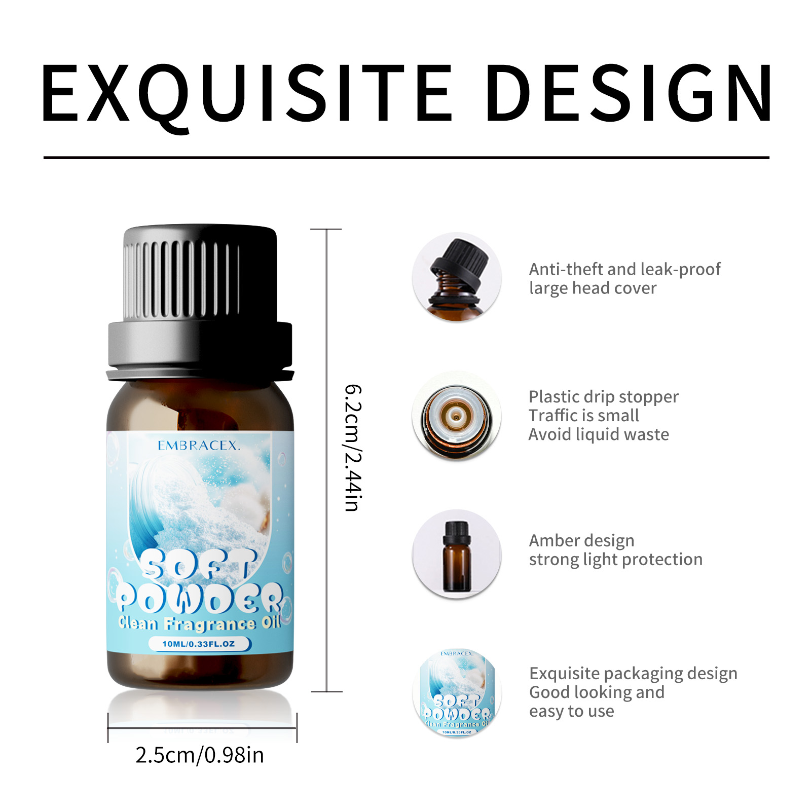 10ml Zachte Poeder Essentiële  - Fragrance Oil 10Ml recensie en prijs